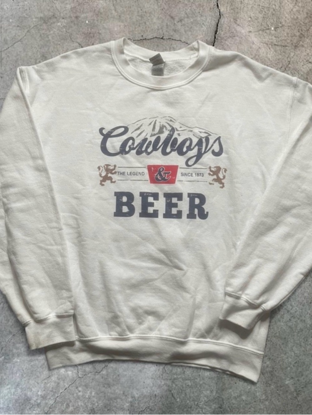 Dallas Cowboys Beer
Crewneck Sweatshirt